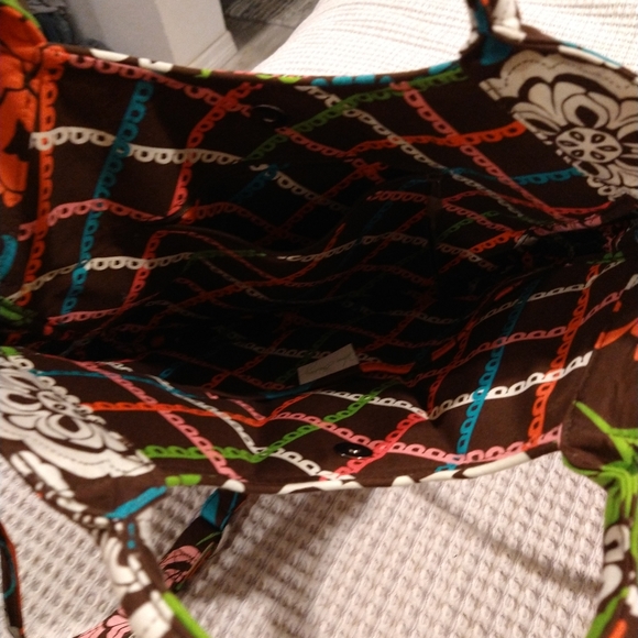 NWOT Vera Bradley Lola Two Way Tote Bag - Picture 7 of 8